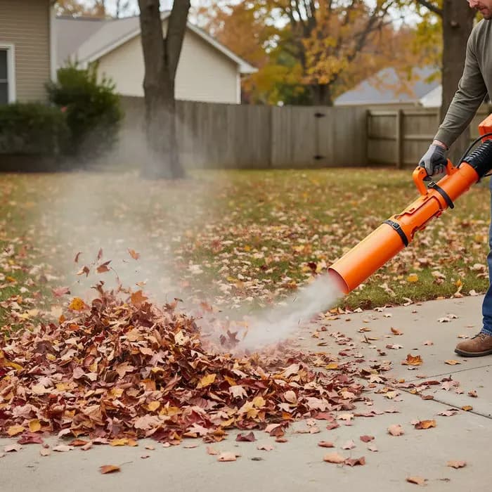 Fixation de Booster d'air pour souffleur de feuilles