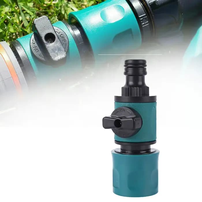 Tuyau d'arrosage, robinet en ligne, raccord de Valve d'arrêt, connecteur rapide d'arrosage avec Valv