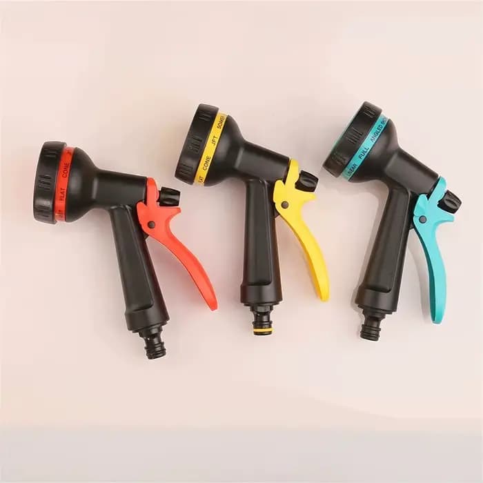 Pistolet à eau haute pression 10 modes pour lavage de voiture, arrosage de jardin, nettoyage extérie