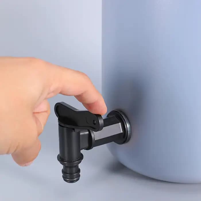 Adaptateur de robinet bout à bout en plastique durable, baril d'eau de jardin, robinet à bec précieu