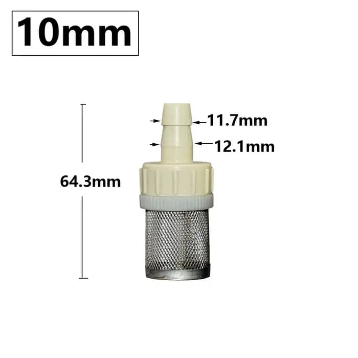 Filtre de tuyau de protection de pompe à eau, d'argile goutte à goutte, agriculture industrielle, ou