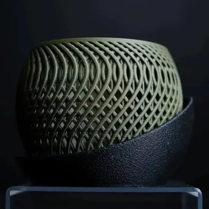 Pot de fleurs imprimé en 3D