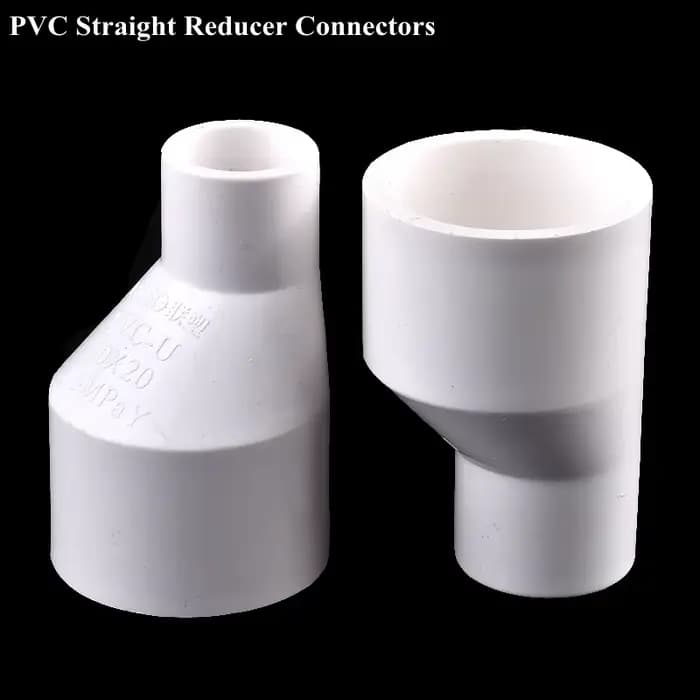 Connecteur droit excentrique en PVC, connecteur pour tuyau d'eau d'irrigation de jardin, accessoires