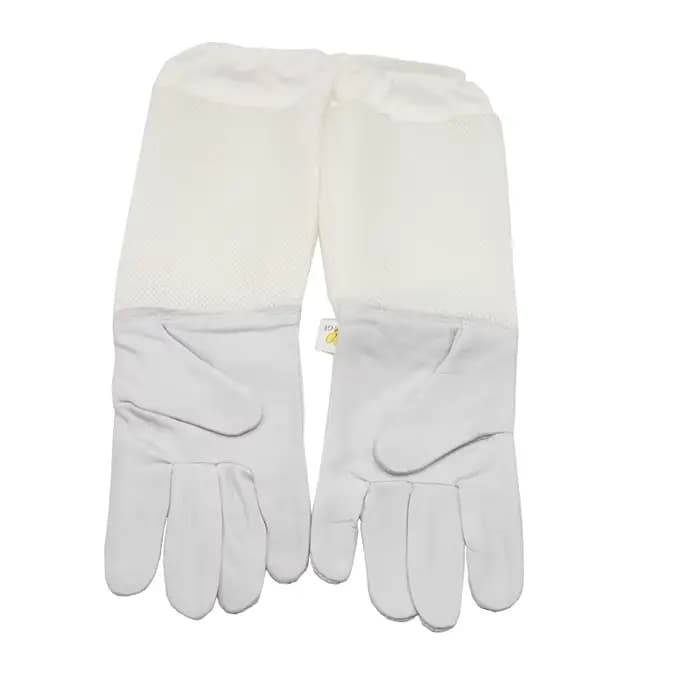 Gants pour apiculteur, manches de protection, ventilés, professionnels, Anti-abeilles, pour Apicultu