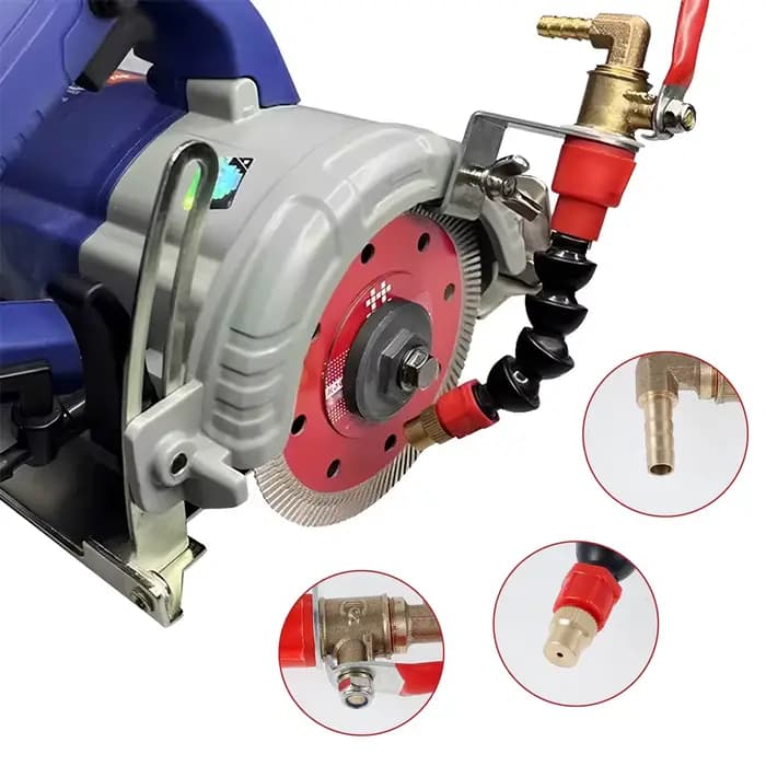 Pulvérisateur d'eau anti-poussière pour machine de découpe, buse d'arrosage non VEL, coupe à grande
