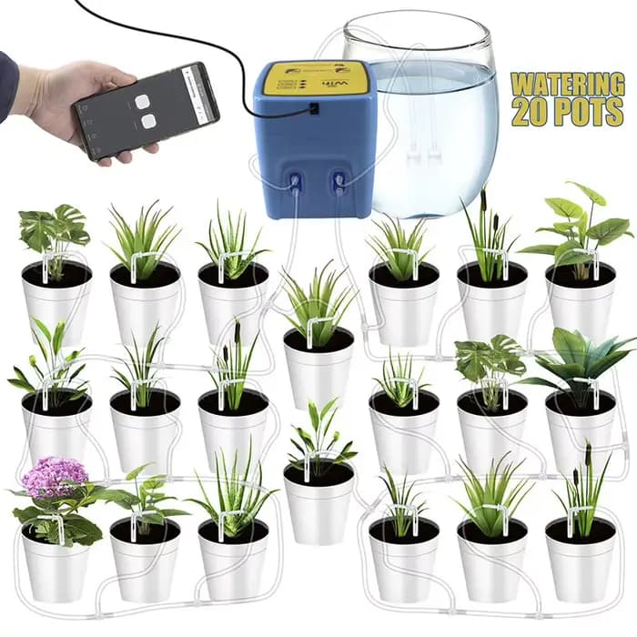 Système d'arrosage automatique intelligent pour jardin