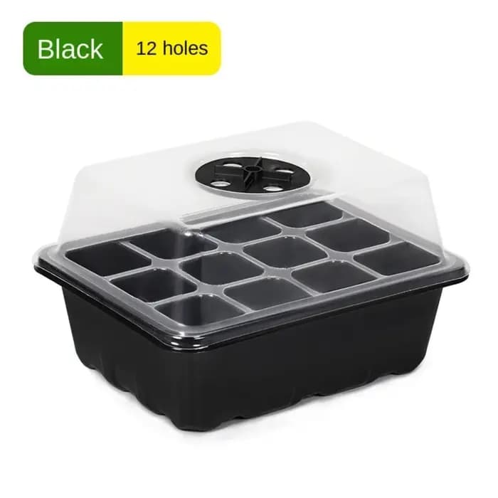 Kit de démarrage pour plantes à effet de serre avec trou de ventilation