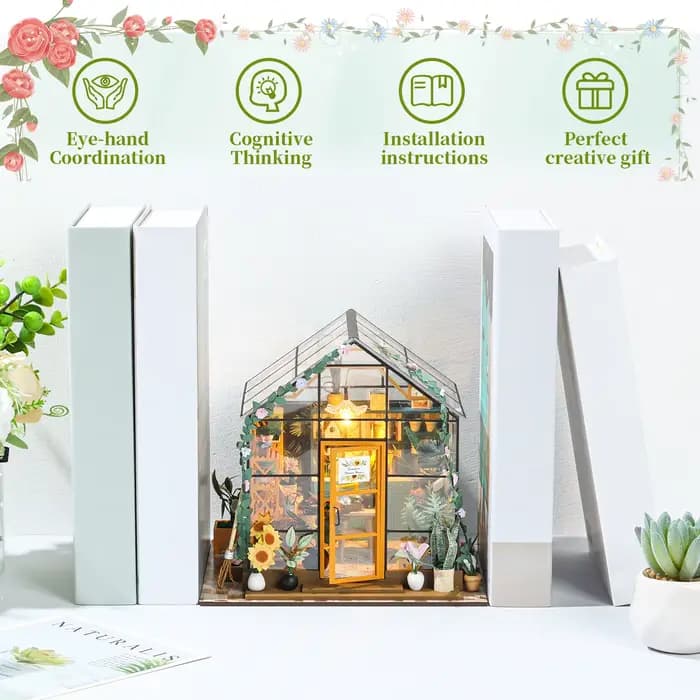 Kit de maison de jardin Miniature