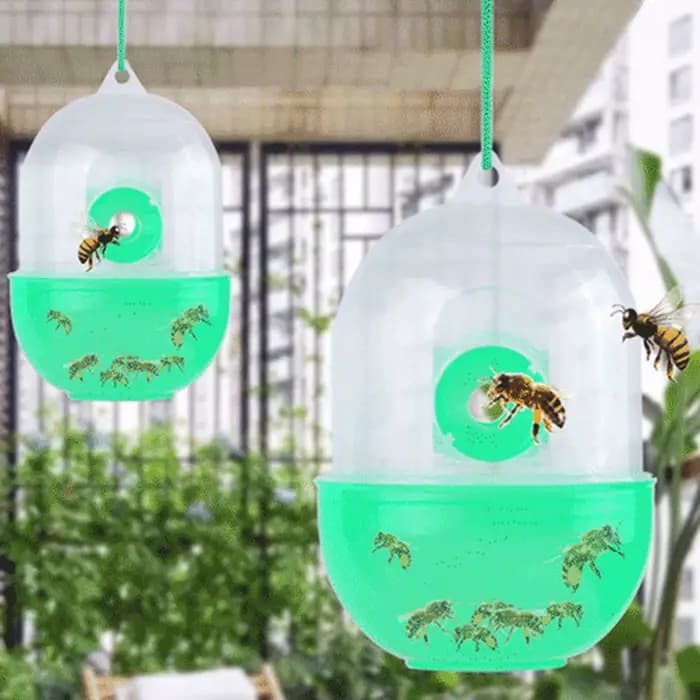Piège à mouches suspendu réutilisable pour l'extérieur, attrape-mouche, attrape-apiculture, Cage, éq