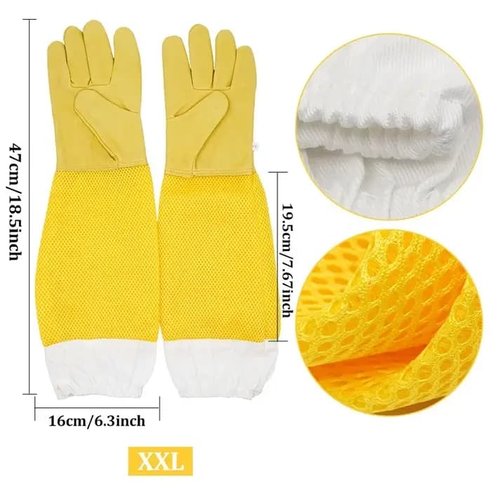 Manchons de protection professionnels pour apiculteur