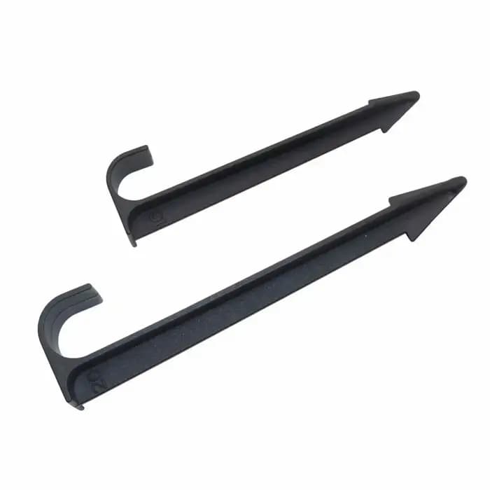 Tuyau en PE noir de type C, support de tuyau, prise de jardinage, nouveau, 16mm, 20mm, lot de 10 piè