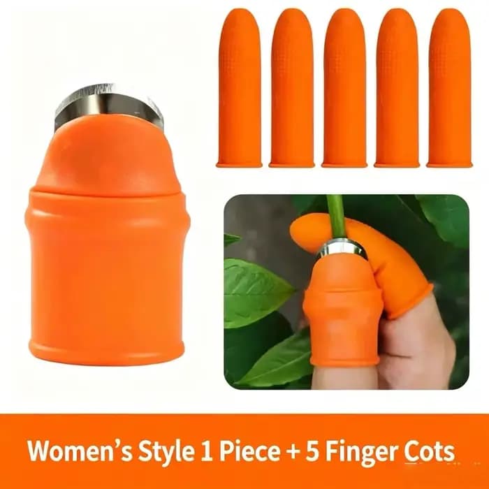 Couteau de jardinage à doigt pour la cueillette des légumes, outil de récolte portable pour fruits,