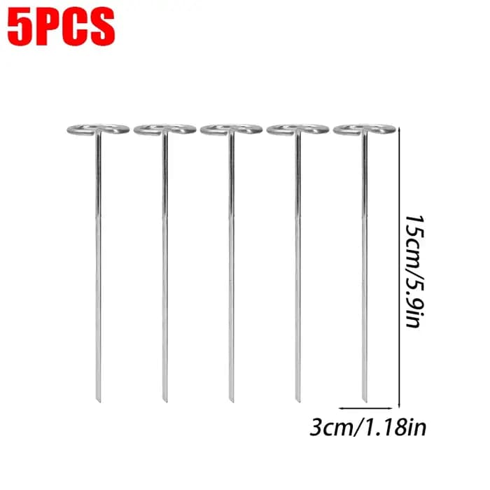 Piquets de fixation pour aménagement paysager, clous de fixation pour tissu de paillage, piquets en