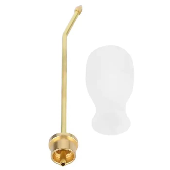 Souffleur de poudre acaricide BSEVB pour l'apiculture avec tête en cuivre et silicone pour la pulvér