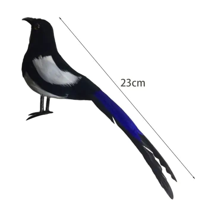 Maghelicopter-Simulation d'oiseau décoratif, artisanat animal, ornement de jardin, accessoire de pho