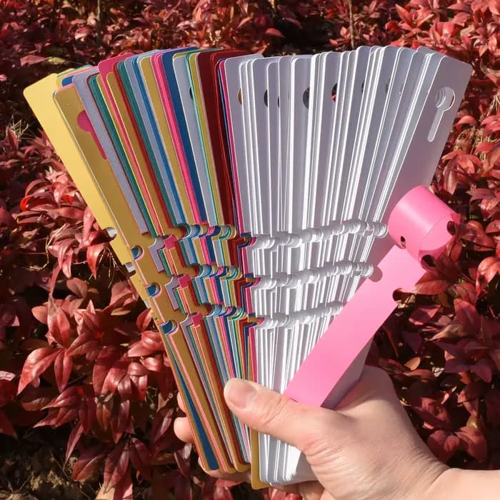 Étiquette volante réutilisable pour plantes de jardin, 50 à 100 pièces, carte d'identification en pl