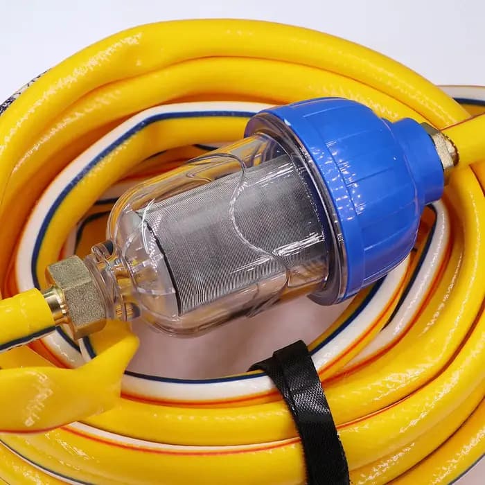 Filtre de robinet de jardin préfiltre, tube d'irrigation, crépine, acier inoxydable 1/2, 40 μm, 3 co