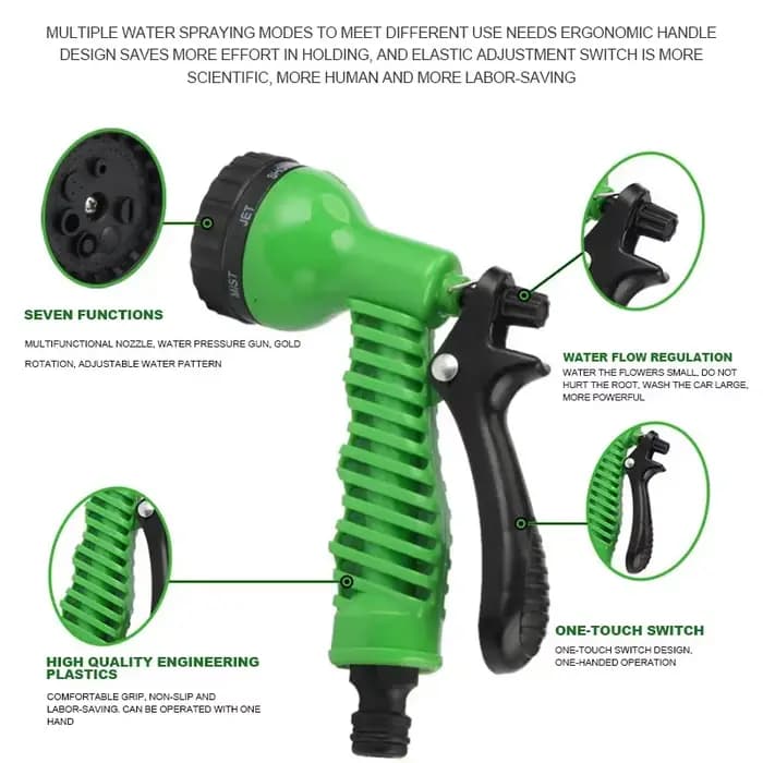 Pistolet à eau domestique multifonctionnel