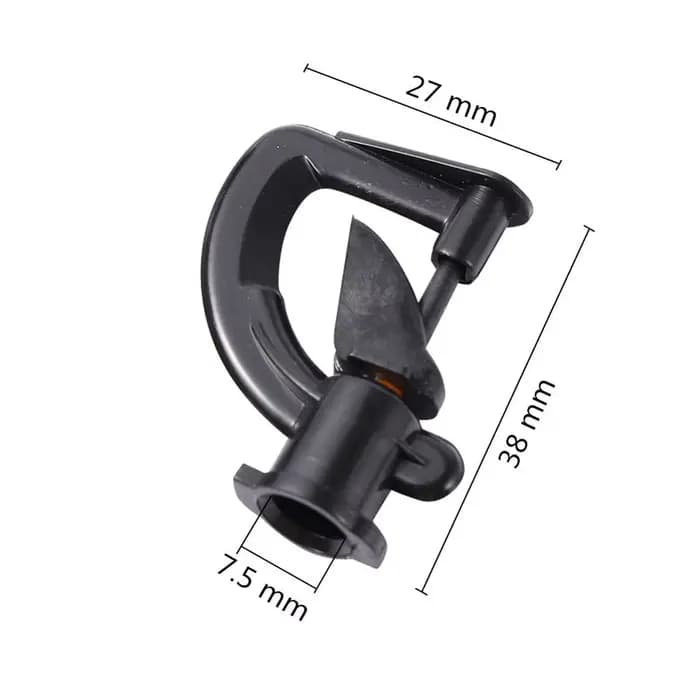 Buse rotative de réfraction de type G, 7.5mm, 10 pièces, 360 ° Irrigation jardin serre verger arro