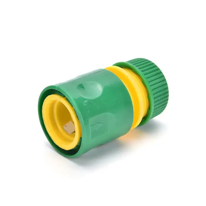 1 pièce 1/2 "ensemble de raccords de tuyau de tuyau rapide 34mm adaptateur de connecteur d'eau jaune