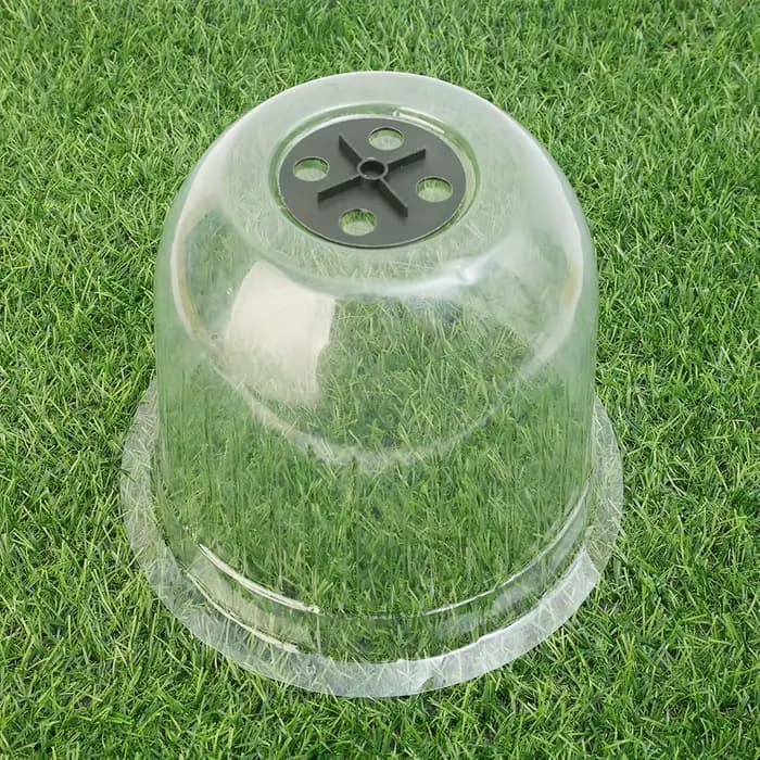 Mini cloches de serre en plastique réutilisables