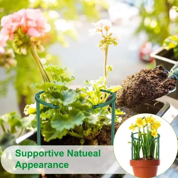 Support de Pile de Support de plante en plastique, 1 à 48 pièces, Pile de Support de plante pour fle
