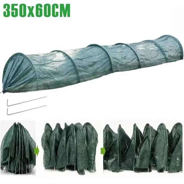 Serre tunnel de jardin 350x60cm
