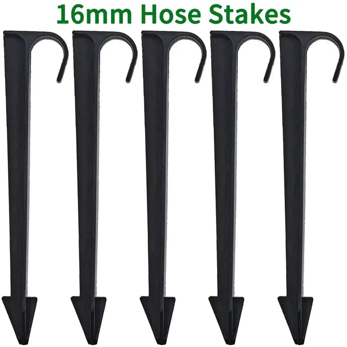 Oasis-Supports de tuyau d'arrosage de type C, pour tube PE 1/2 3/4, d'argile goutte à goutte, raccor