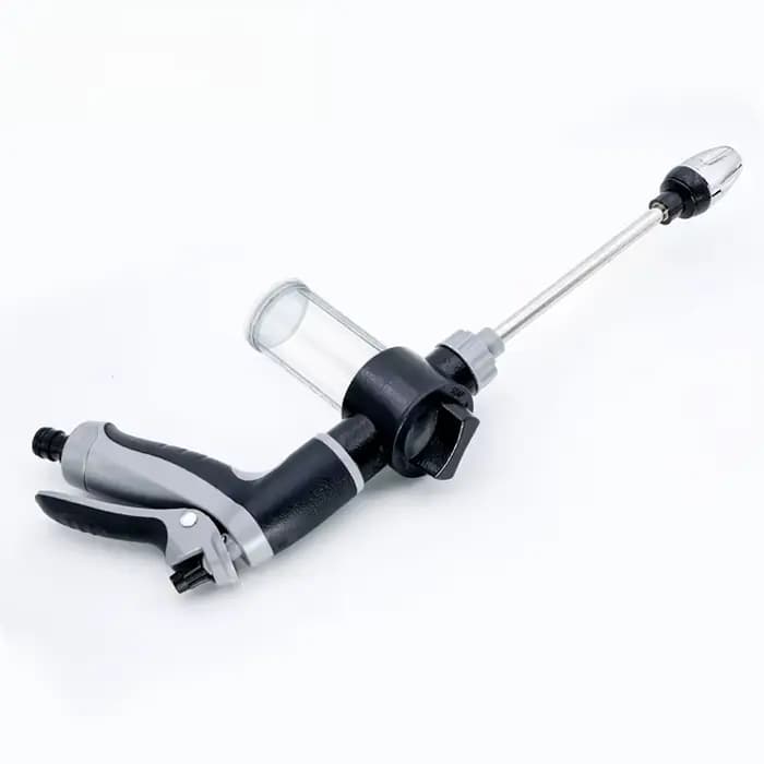 Pistolet à eau domestique multifonctionnel pour arrosage, pot à mousse, lavage de voiture, pistolet