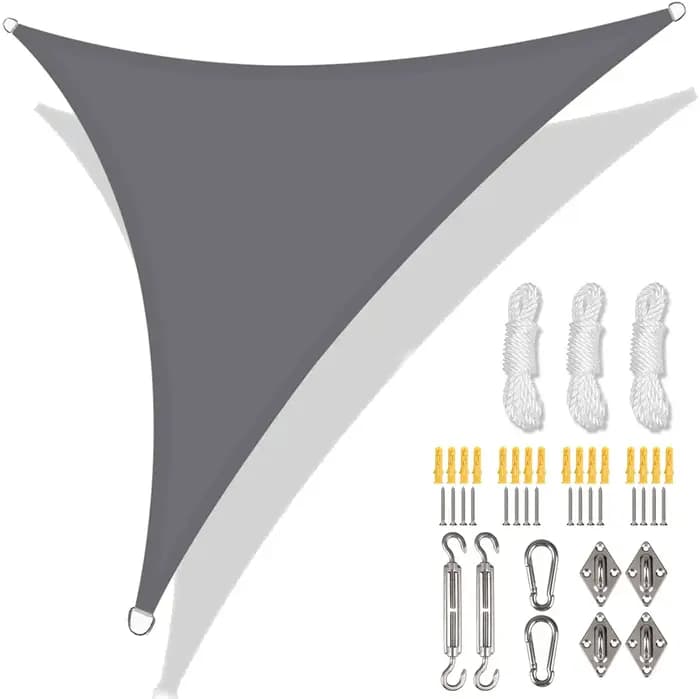 Voile d'ombrage triangulaire 5/3.6/3/2M