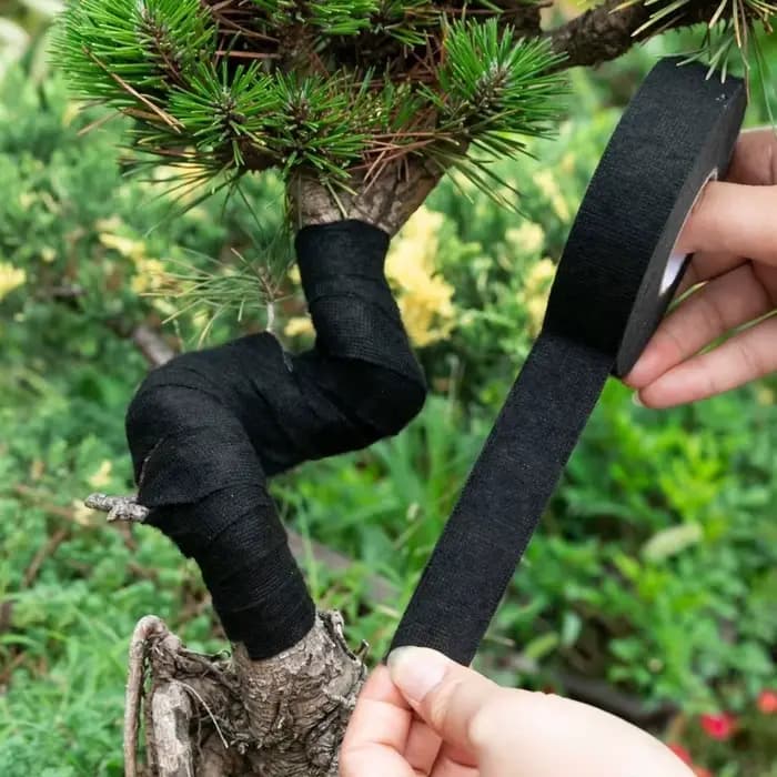 Ruban d'enroulement de bonsaï, ruban d'emballage de fleurs, bandes de tissu d'arbre, outils magiques