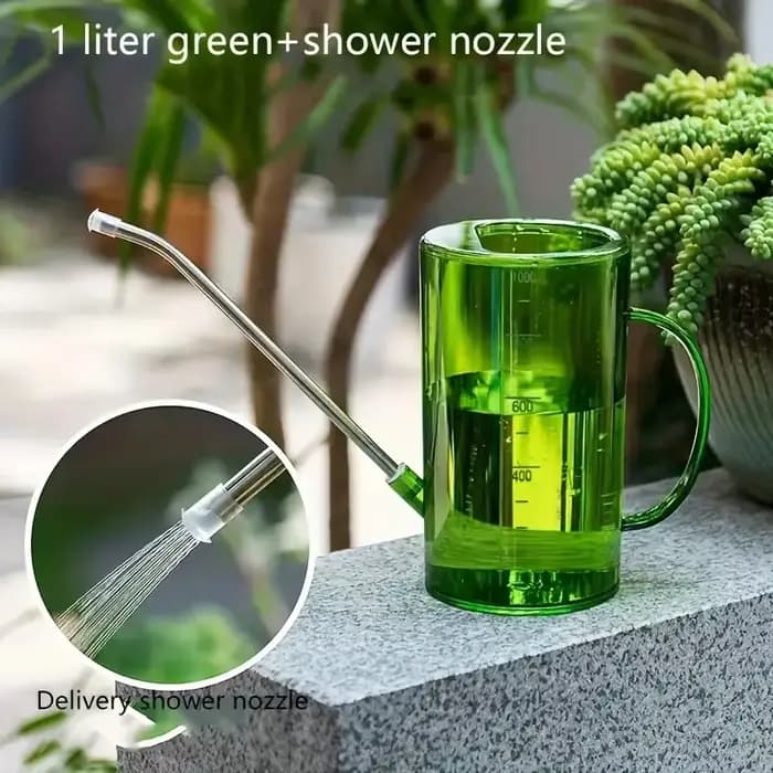 Arrosoir à long bec de 1 L avec ensemble de pelle de jardinage