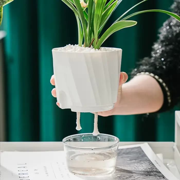 Pots de fleurs hydroponiques auto-arrosants pour plantes