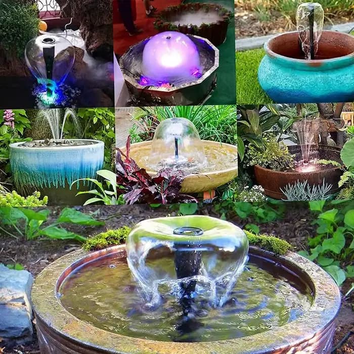 Ensemble de buses de pompe de fontaine, têtes de pulvérisation d'eau, pompe SubSN, piscine L, sécuri