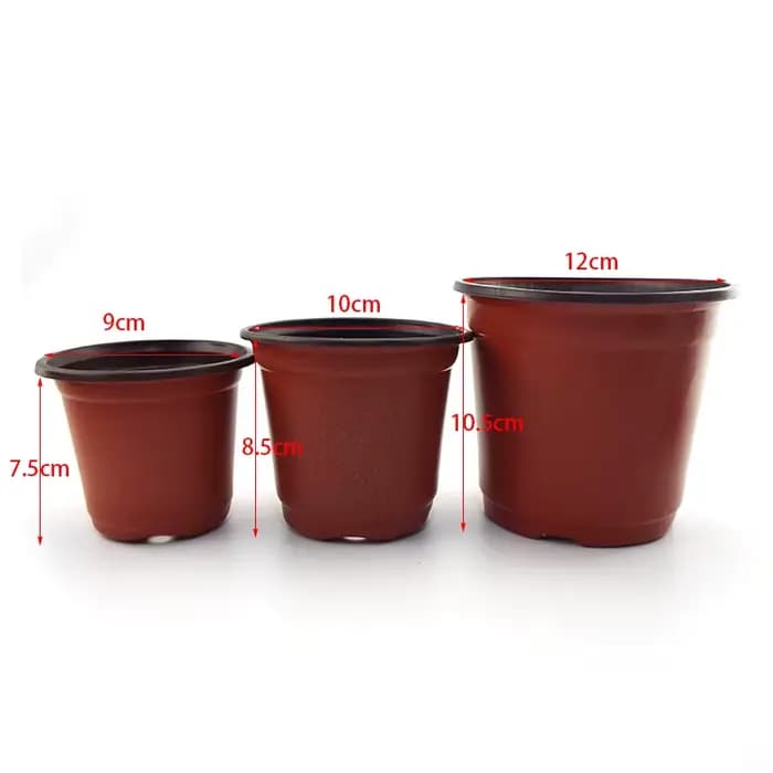 Pot de fleur en plastique, boîte de culture, plateau résistant aux chutes pour plantes de jardin de
