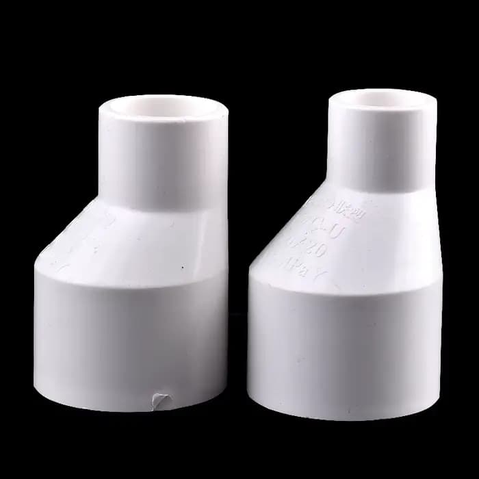 Connecteur droit excentrique en PVC, connecteur pour tuyau d'eau d'irrigation de jardin, accessoires