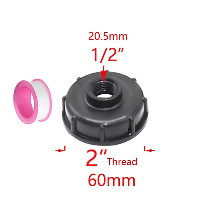 Adaptateur de robinet précieux IBC pour ferme