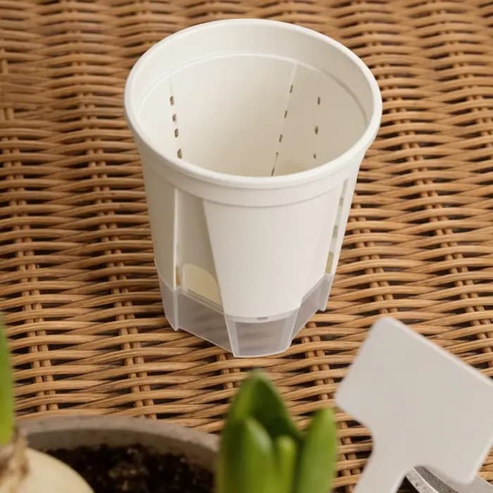 Lot de 5 pots auto-arrosants pour orchidées