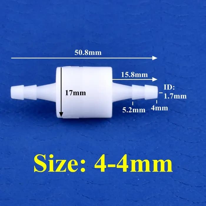 Valve anti-retour POM 4 ~ 12mm