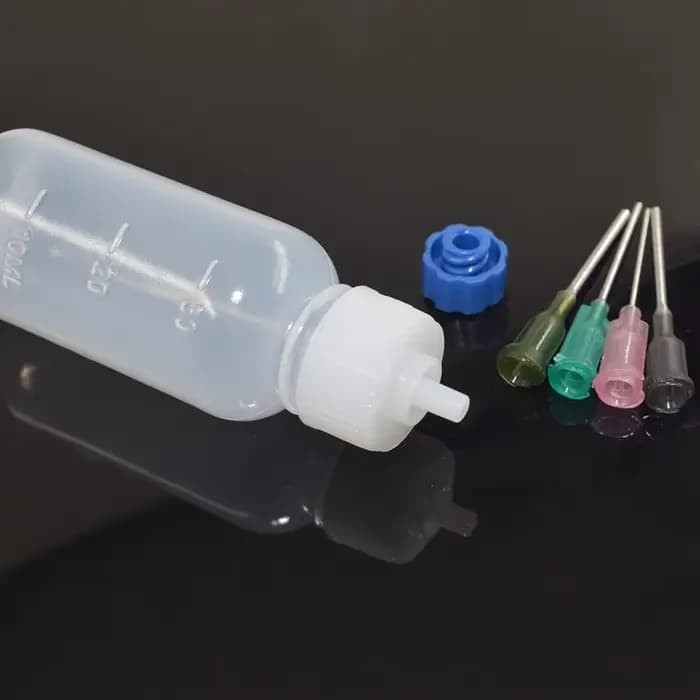 30ml poterie boue peinture bouteille presser multi-aiguille