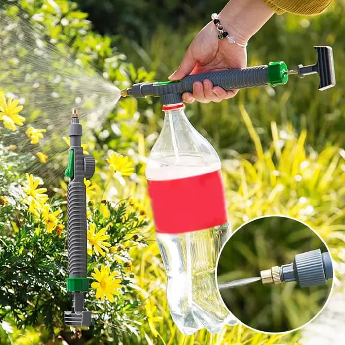 Pulvérisateur manuel haute pression, tête de pulvérisation pour bouteille, outil d'arrosage de jardi