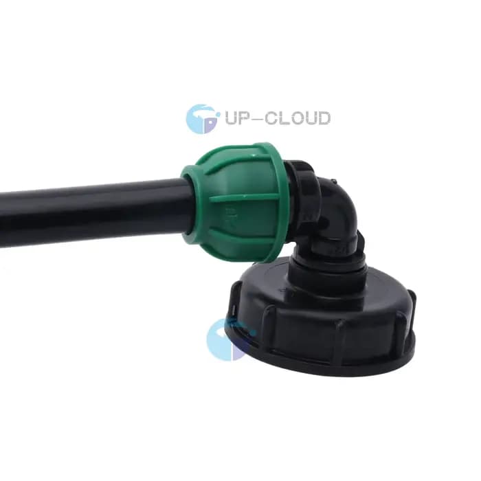 Raccords de réservoir IBC S60 réservoir IBC à adaptateur de tuyau PE 20/25/32mm connecteur rapide d'