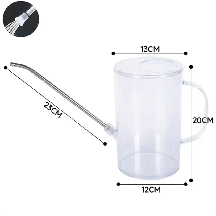 Arrosoir 2L avec longue bouche, outil de jardinage de fleurs portable pour intérieur et extérieur, b