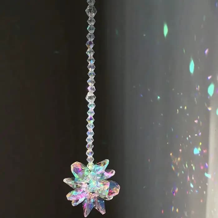 Attrape-soleil couleur AB pour fenêtre suspendue au bureau, fabricant d'arc-en-ciel, cadeau pour ses