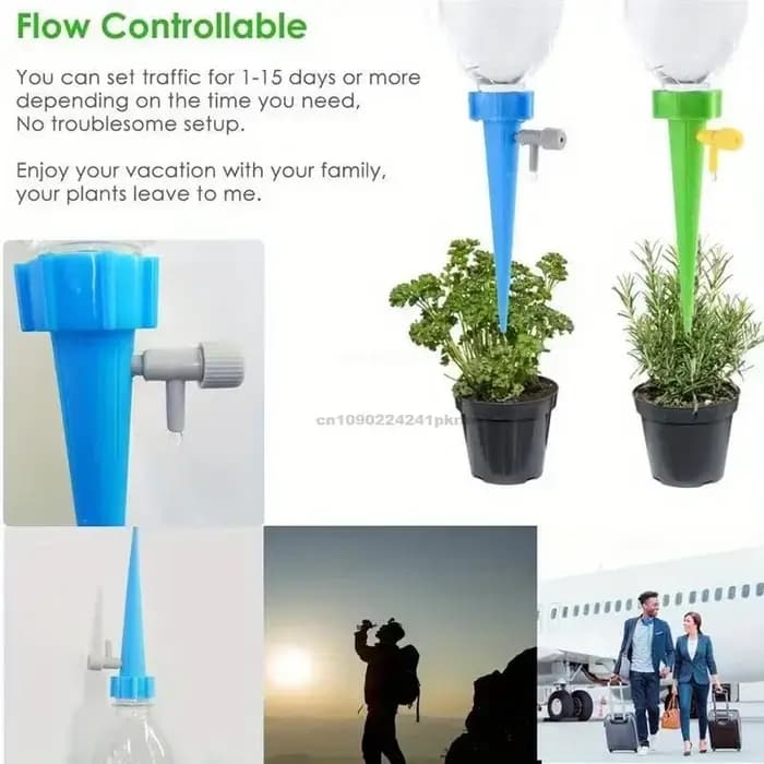 Système d'arrosage automatique pour plantes goutte-à-goutte