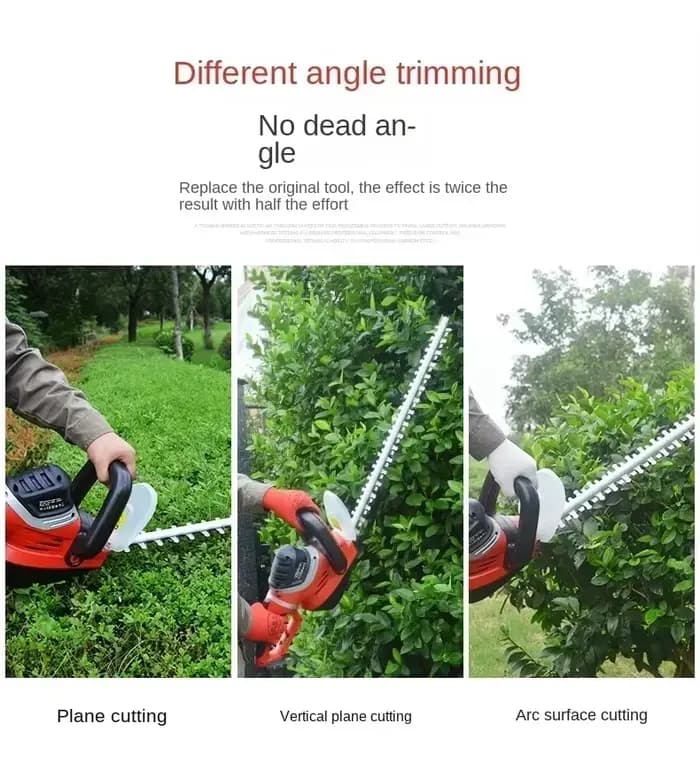 Taille-haie filaire Thomas Europe 220 V avec lame double action de 22 pouces et poignée ergonomique