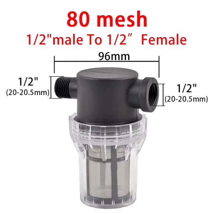 Filtre d'arrosage 1/2 3/4 1 pouce pour adaptateur de robinet de réservoir IBC S60 tonnes Joint de ba