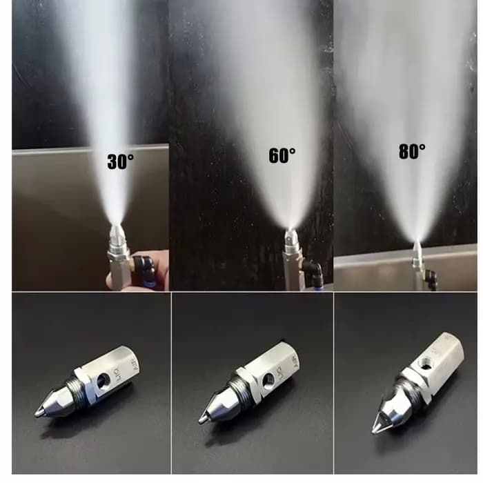 Buse d'atomisation d'air sans goutte, atomiseur d'air à ultrasons, tête d'arrosage par brumisation,