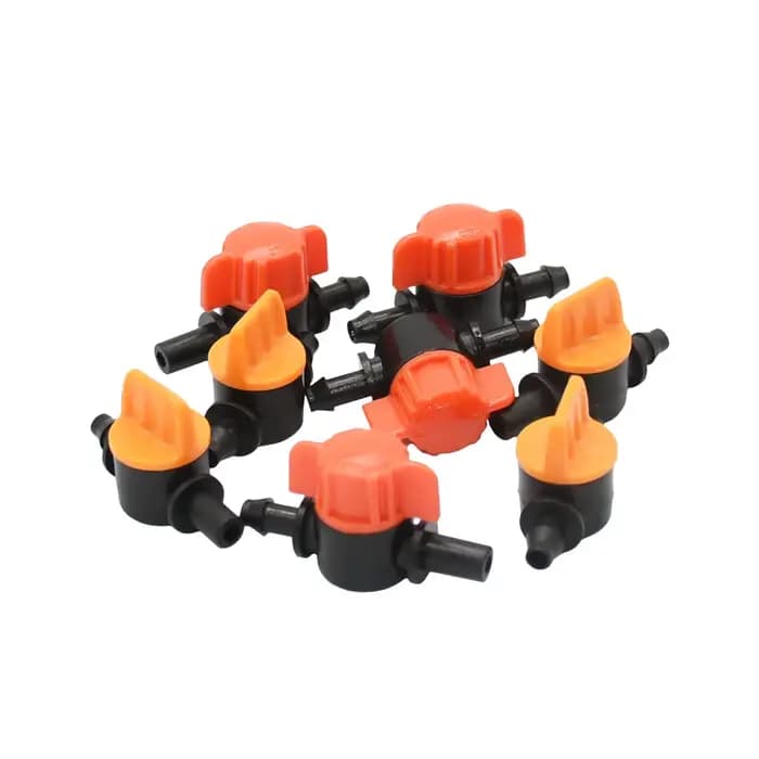 Mini assujetde connecteur de tuyau d'arrosage de jardin, raccords en PVC, système d'irrigation goutt