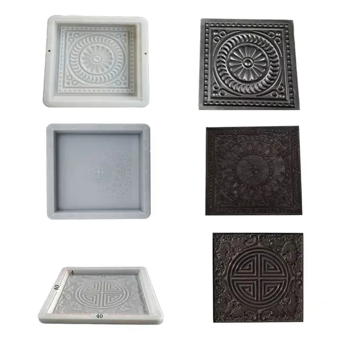 Le beau moule de ciment de pétale embellir le sens artistique pour les amateurs de jardin